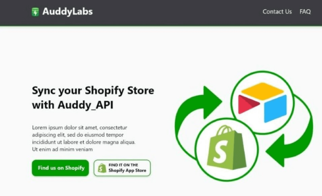 UI/UX Design: Shopify Website