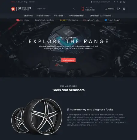 Custom Ecommerce Woocommerce Theme