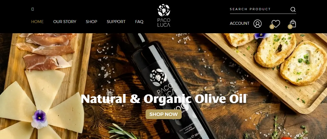Custom WordPress Woocommerce Theme for Wine Shop