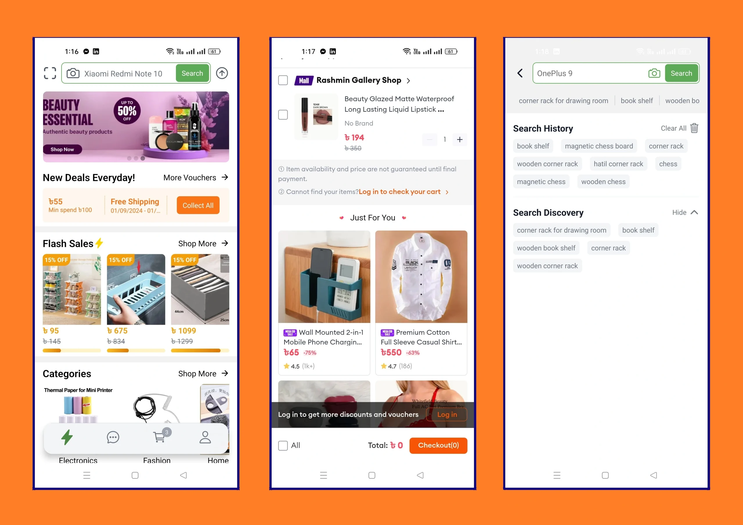 Mobile app: E-commerce – High-Performance Shopping App for Android & iOS