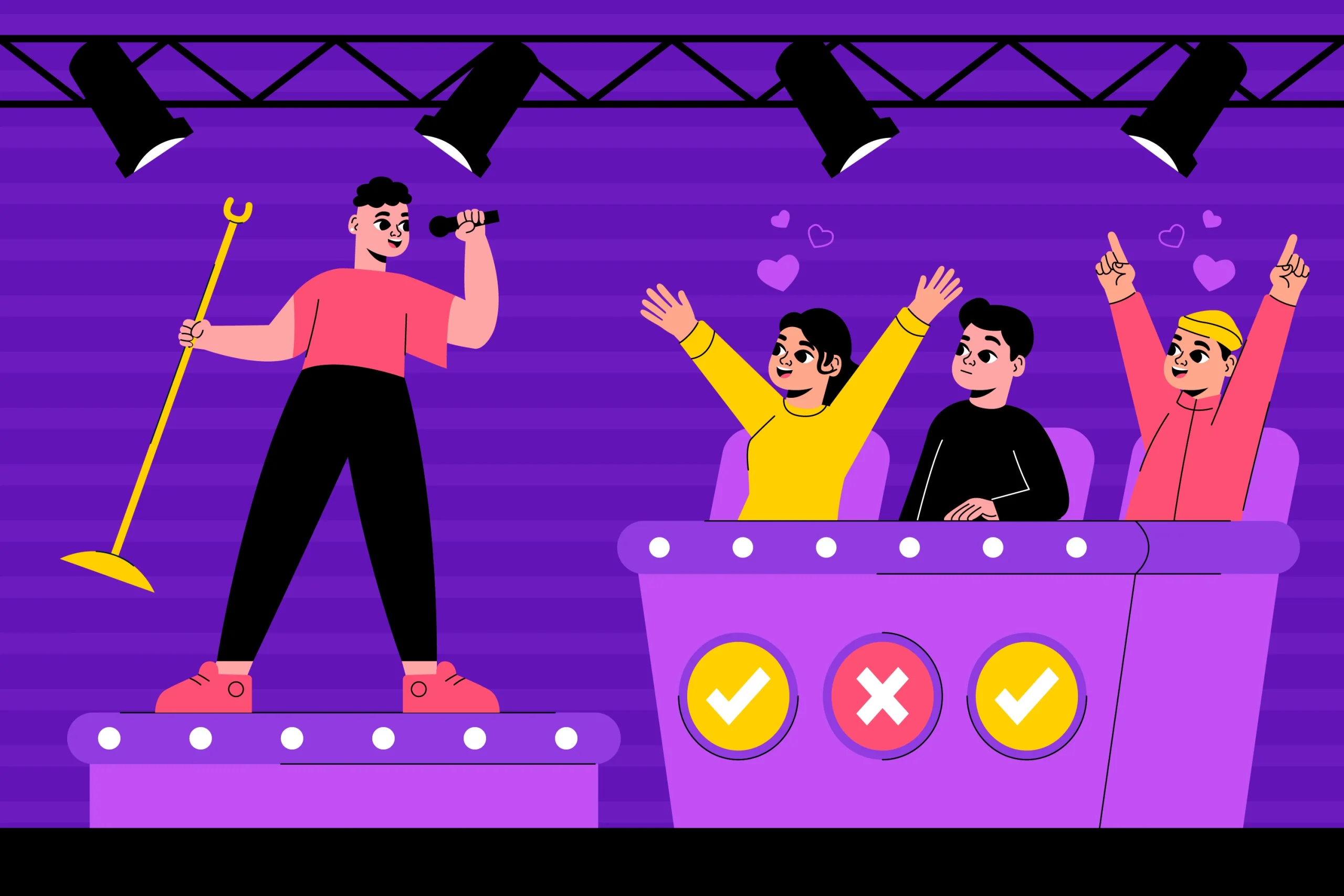 🎶 Live Concert Voting Web App | Real-Time Voting with React & Laravel